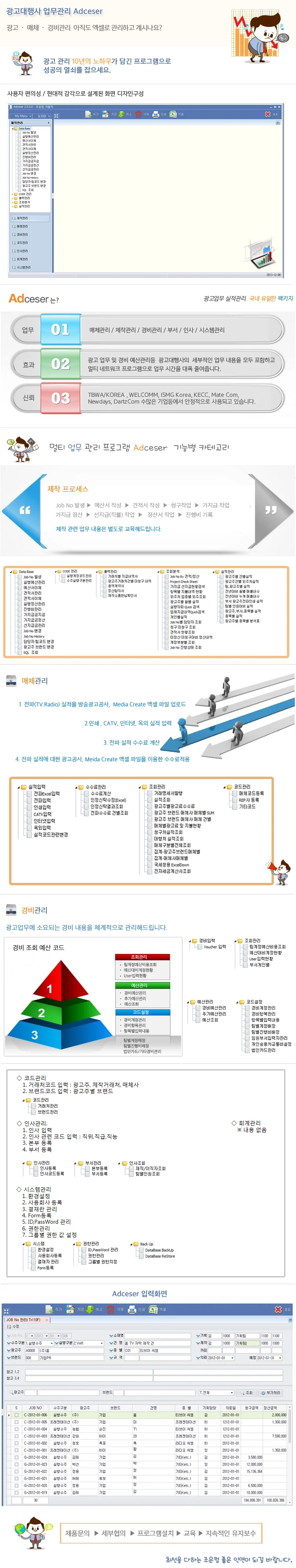 조은컴 Adceser 광고관리 솔루션 안내