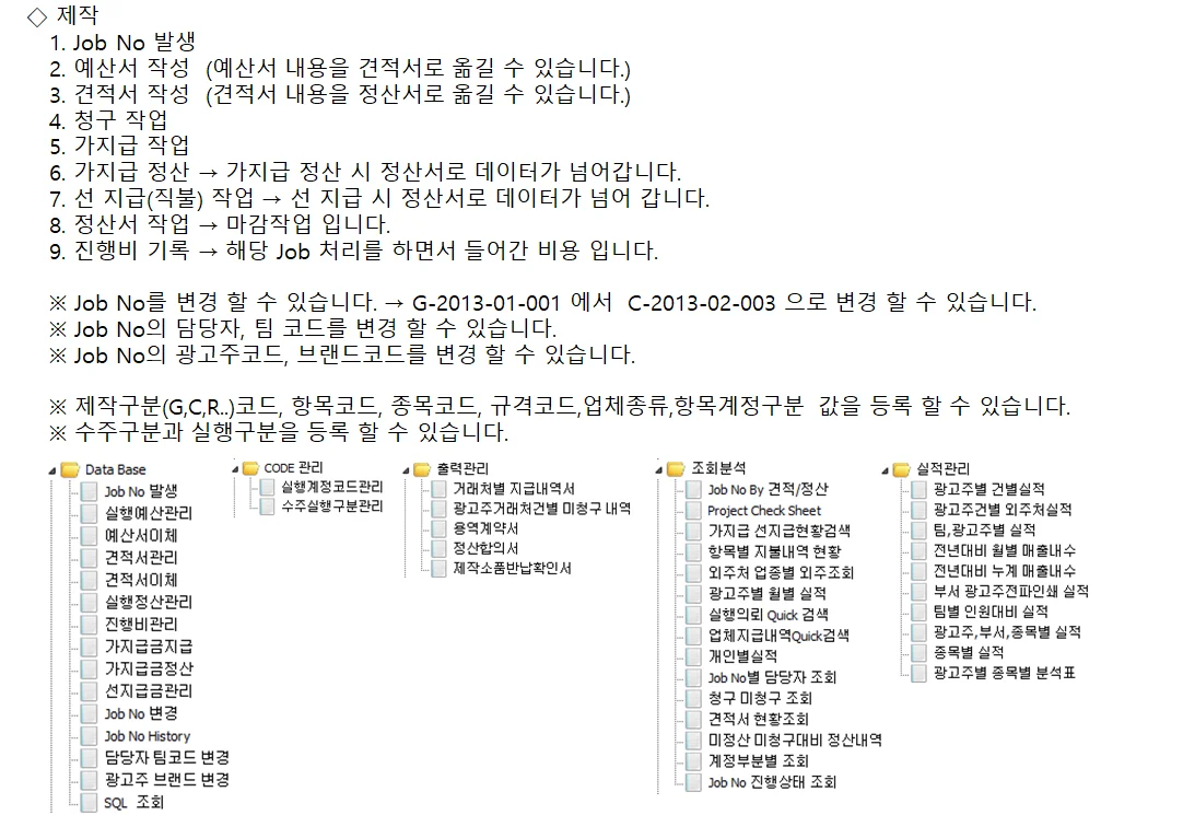 Adceser Main Manual — 제작(Traffic) 관련